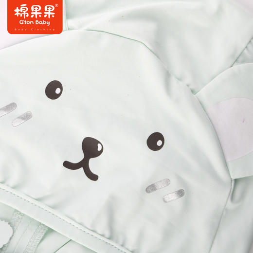 棉果果夏季新品男女童连帽长袖外套M202100423307 商品图1