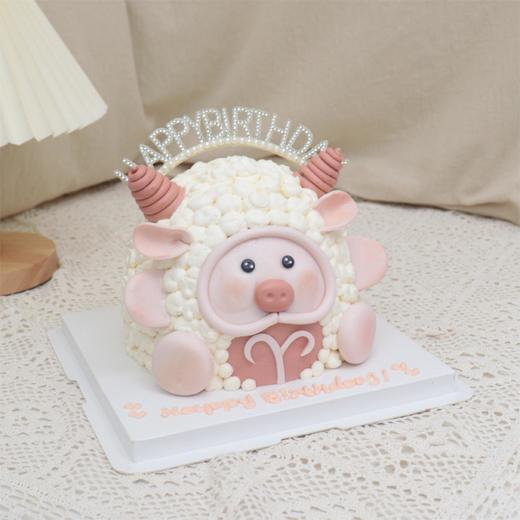 白羊猪猪星座蛋糕 商品图1