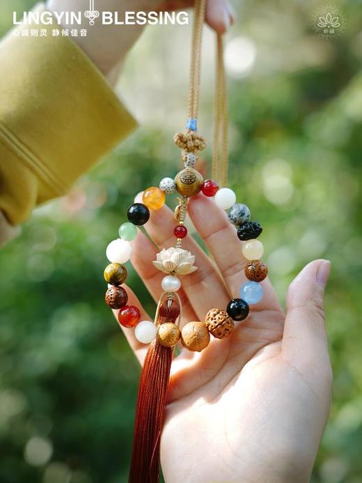 【热卖中~】灵隐祈福十八籽车挂！开启运势转轮！ 商品图8