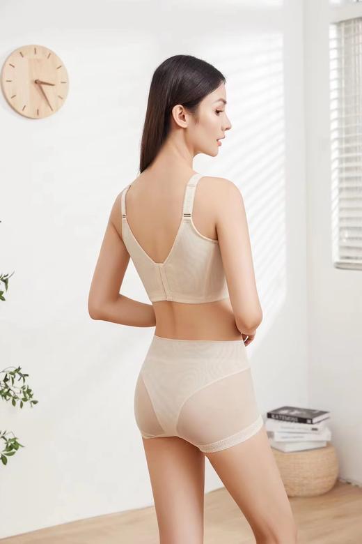 【调整型】新品高端刺绣内衣薄杯可调节提花防滑记忆软钢圈 商品图4