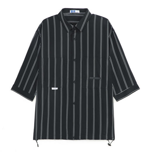 【断码清仓】HX 夏季翻领中袖衬衣S103320002101 商品图0