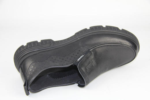 豪行春新款11183292商务休闲男士皮鞋透气一脚蹬百搭透气厚底单鞋 商品图5