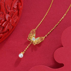 子佩集S925银珍珠套链项链【TM0653-XF】镀金2303