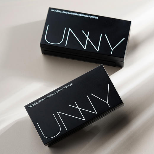 韩国悠宜UNNY柔妆持久三色眉粉2.7g咖啡棕0.9g*3（新） 商品图10