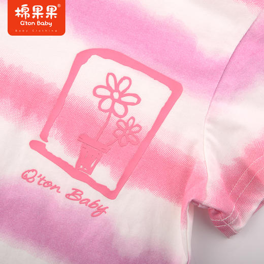 棉果果夏季新品女童女宝短袖T恤M222140223222 商品图3
