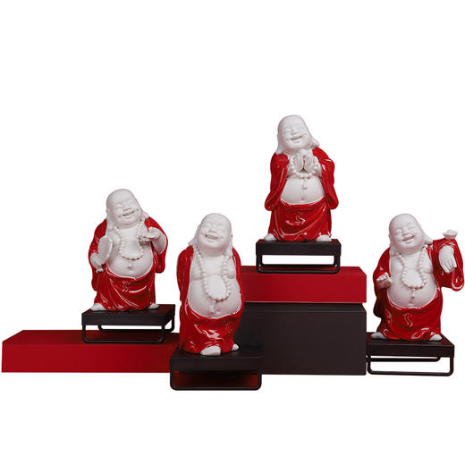 【采购专享】四喜临门-红 摆件套装 商品图9