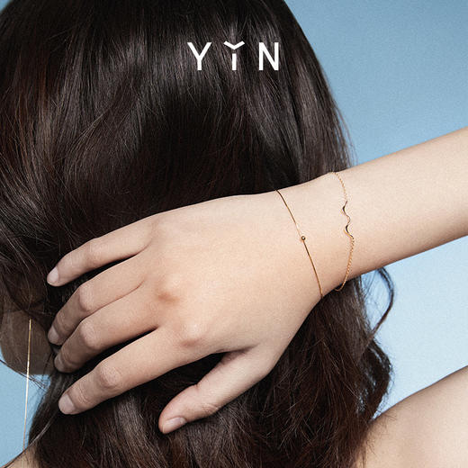 「漪」系列水光涟漪手链 PADI海洋潜水款18K真金 商品图3