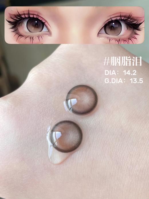 Favorr Beauty 美瞳年抛 胭脂泪 直径14.2mm着色13.5mm 商品图11