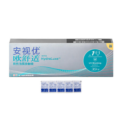 【12盒起大包装】强生安视优欧舒适日抛30片装 商品图3