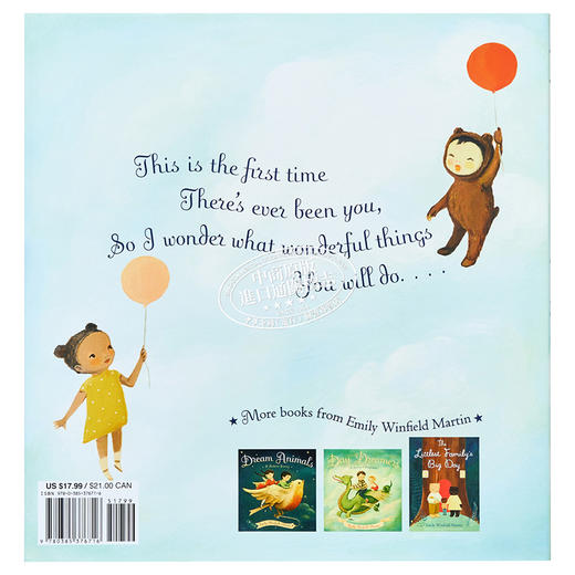 【中商原版】Emily Winfield Martin：你的美好未来 The Wonderful Things You Will Be 精品绘本 韵律启蒙 精装 3~7岁 英文原版 商品图1
