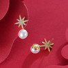 子佩集S925银珍珠耳钉【EM2039-XF】镀金2303 商品缩略图3
