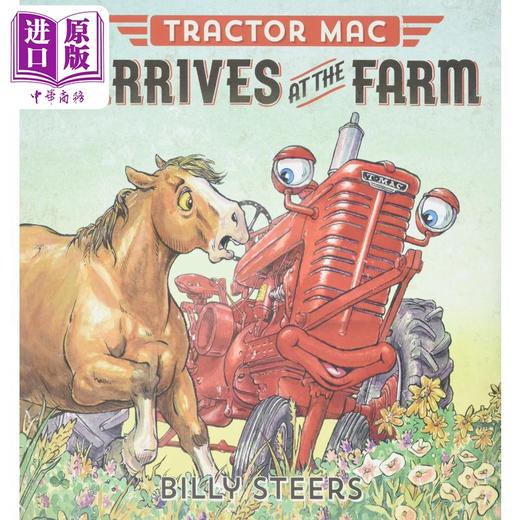 【中商原版】Tractor Mac Arrives at the Farm 拖拉机麦克农场记 英文原版 进口图书 儿童绘本故事图画书 商品图1