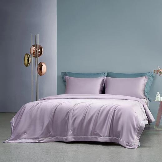 梦洁 天丝棉素色水洗纯桑蚕丝夏被 海之谜 商品图1