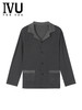 6F IVU男士新品莫代尔翻领睡衣上装长袖家居服上衣UL00141 商品缩略图0