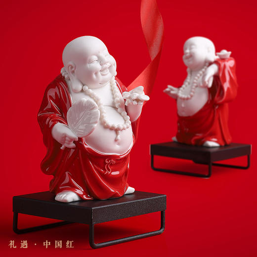 【采购专享】四喜临门-红 摆件套装 商品图7