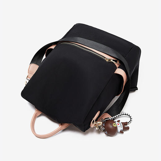 【包包专区】safiya索菲娅包包女2023新款大容量轻便双肩包女旅行书包小背包 SF9151061Y 商品图8