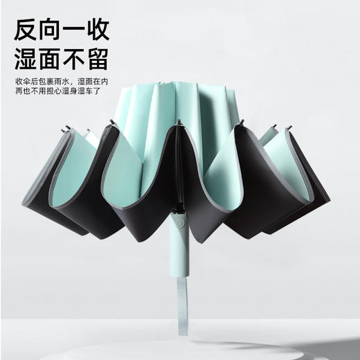 【全新双骨伞骨】20骨反向全自动晴雨两用伞 商品图1
