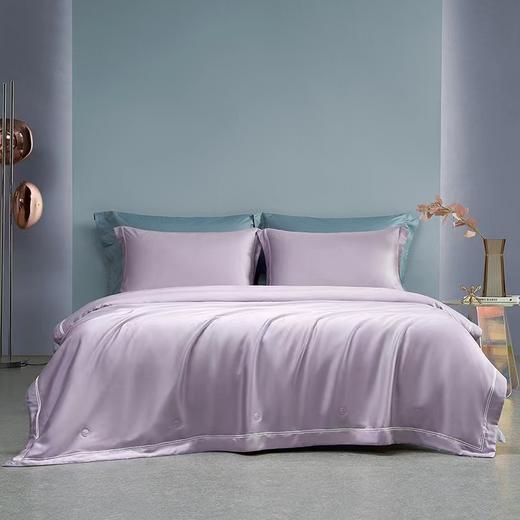 梦洁 天丝棉素色水洗纯桑蚕丝夏被 海之谜 商品图2