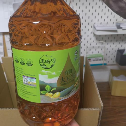 连瑞坊有机大豆油5L 商品图4