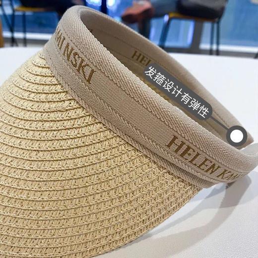 夏季新款，遮阳帽子女夏季空顶沙滩出游编帽太阳帽DX-M2195 商品图3