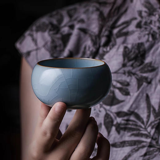 【特惠5折，仅1套，无货退款】元本道儒器冬青汝窑宽心壶套组1壶6杯1海 商品图6