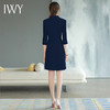 IWY/高端气质七分袖西装连衣裙女春夏新款修身显瘦工装美容师Q873-ZL 商品缩略图4