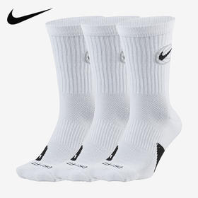 Nike/耐克袜子男袜新款三双装运动袜舒适休闲袜DA2123-100