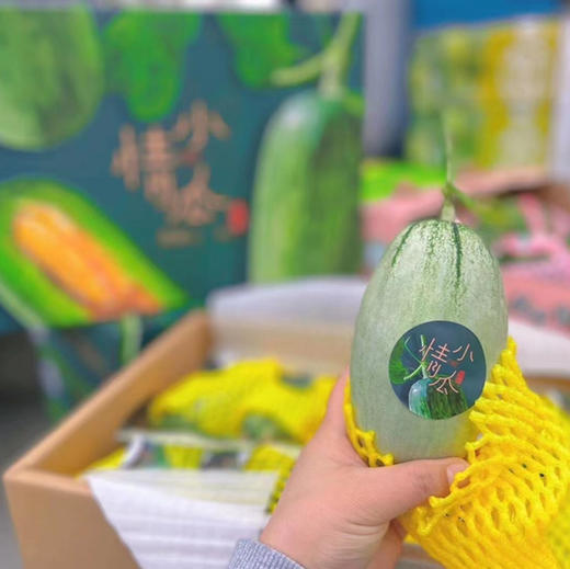 🍃小情瓜蜜瓜，绿蒂‮肉脆‬‎，‮皮青‬‎黄‮囊‬‎，一口下去满口蜜汁💦‮甜脆‬‎爽口，舌尖流‮～蜜‬‎ 现在的水果，真的太‮了会‬‎！高级嘴闭眼入！ 商品图9