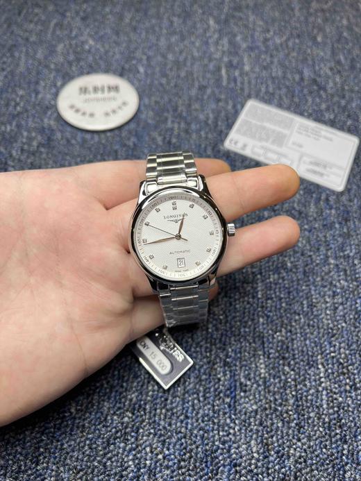 浪琴名匠系列6点历钻面 男士机械腕表 搭载改L888.2全自动机械机芯 商品图8