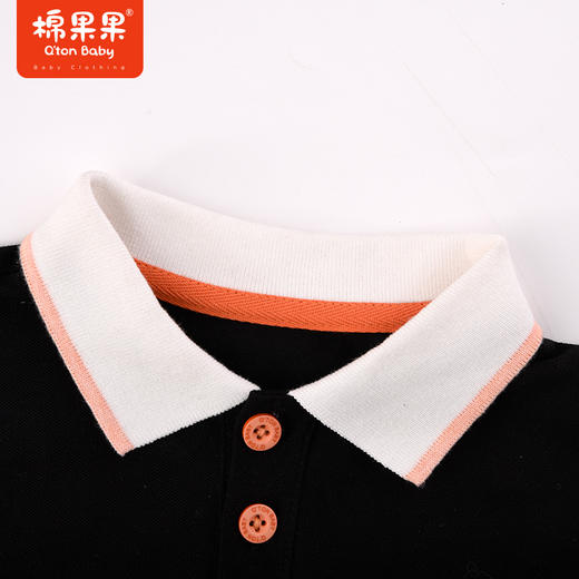 棉果果商场同款夏季新品男童男宝短袖T恤POLO衫M212140223260 商品图3