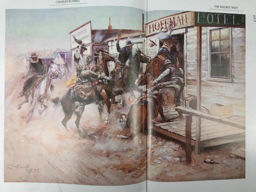 查尔斯·罗素 71幅彩色21幅黑白插图 精装8开 商品图8