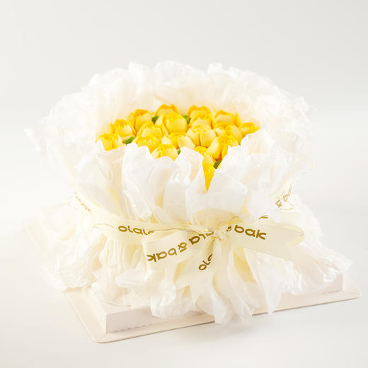 黄色花束蛋糕 商品图0