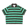 PRIMEE H/S Stripe Big Polo Sweater 珠地网眼廓形条纹POLO衫T恤 商品缩略图4