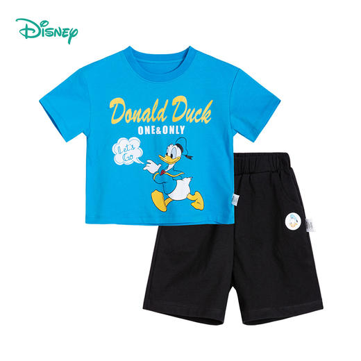 【商场同款】迪士尼童装 儿童卡通套装夏季新款男童短袖套装宝宝休闲运动衣服 商品图8