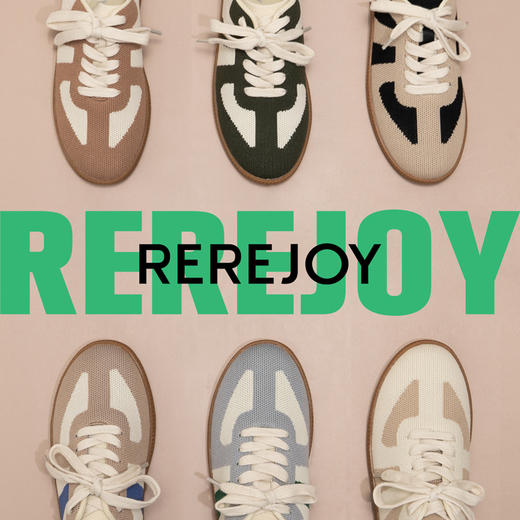 【已下架】618特惠 | 积分换购 | REREJOY 情侣款低帮飞织德训鞋休闲鞋QC6504[福利品] 商品图0