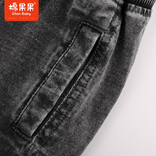 棉果果夏季新品男童男宝针织牛仔中裤裤子M212202223275 商品图2