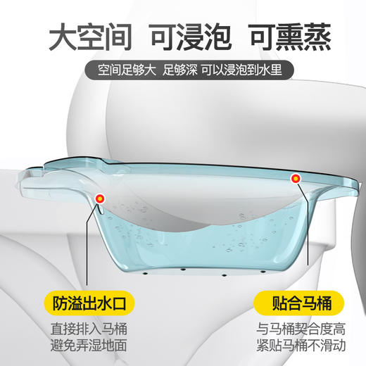 【免蹲坐浴盆 呵护女性健康】产妇坐浴盆老人孕妇冲洗屁股盆男痔疮护理月子盆女私处免蹲马桶盆 商品图2