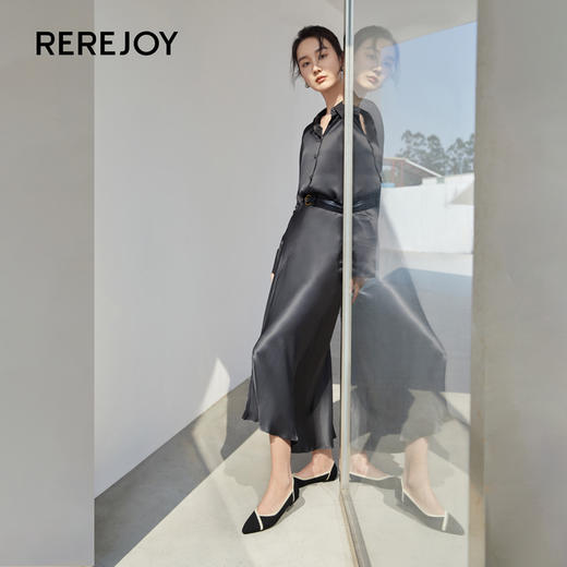 【已下架】618特惠 | 积分换购 | REREJOY 尖头飞织平底王妃女鞋QC6357[福利品] 商品图3