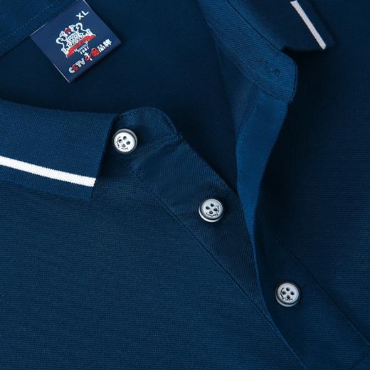 冰丝棉清爽透气时尚纯色翻领polo衫休闲上衣  ADN1689* 商品图5