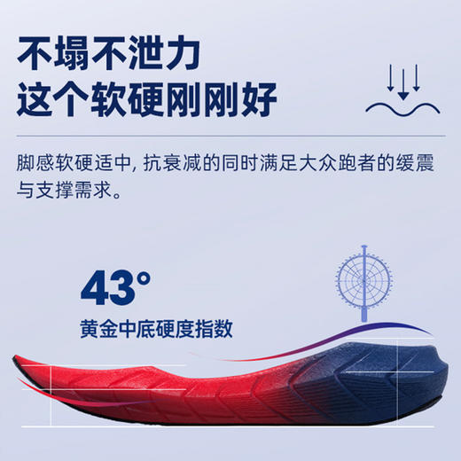 必迈远征者4.0 PLUS跑步鞋减震回弹透气跳绳专业马拉松缓震跑鞋 商品图2