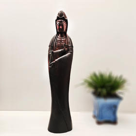 31cm精品观音°小叶紫檀摆件