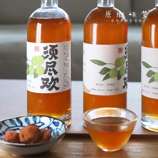 青梅酒（成都仓库-顺丰快递）| 550ml,来自广州从化,生产者：李洁【合作生产，公平贸易】 商品图2
