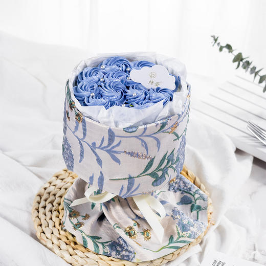 烤爱·生日蛋糕系列·花束蛋糕·动物奶油·粉色蓝色聚会生日节日【仅限深圳同城配送】 商品图6