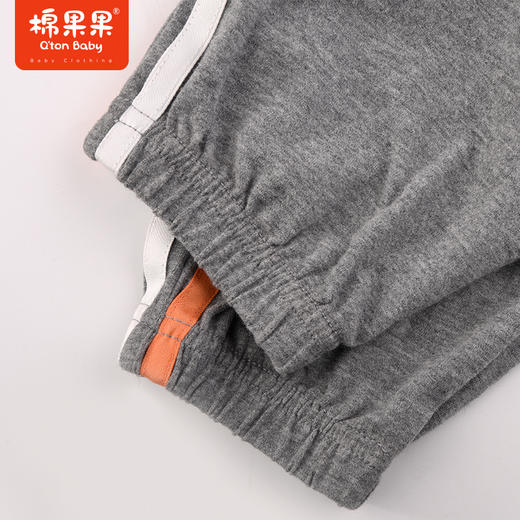 棉果果夏季新品男童男宝针织九分裤裤子M212200223277 商品图3