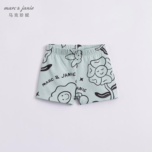 马克珍妮女童莫代尔棉弹力透气打底裤儿童短裤夏装裤子230922 商品图4