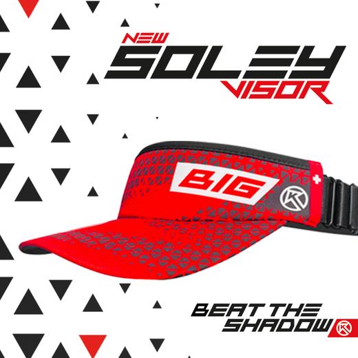BigK 大K SOLEY VISOR 轻量级空顶帽 户外 路跑 马拉松 商品图4