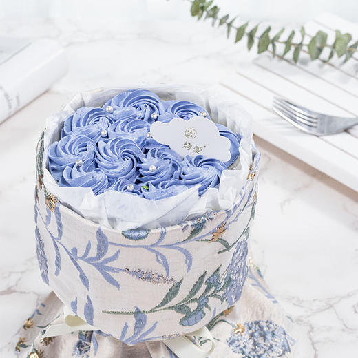 烤爱·生日蛋糕系列·花束蛋糕·动物奶油·粉色蓝色聚会生日节日【仅限深圳同城配送】 商品图2