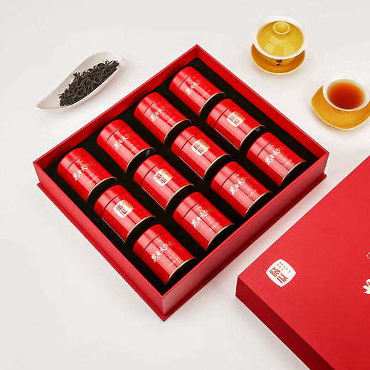 曦瓜 鉴心花香大红袍 礼盒装96g 商品图2
