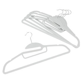 植绒衣架5支装 男士/女士 灰色/粉色