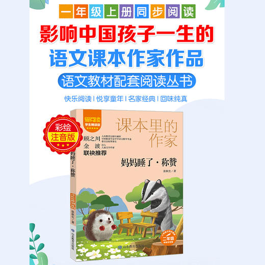 爱阅读·课本里的作家  妈妈睡了·称赞 商品图1